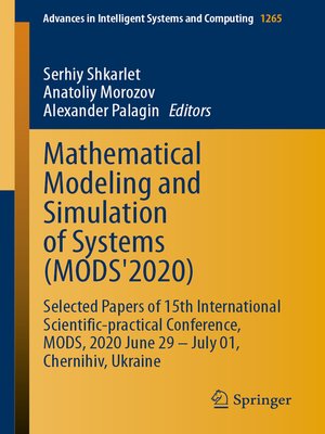 cover image of Mathematical Modeling and Simulation of Systems (MODS'2020)